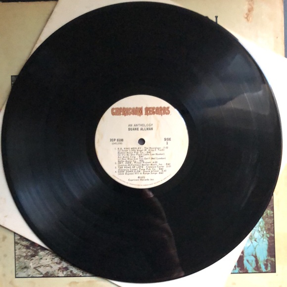 Duane Allman An Anthology Double Vinyl Lp Set '72 - Picture 10 of 13